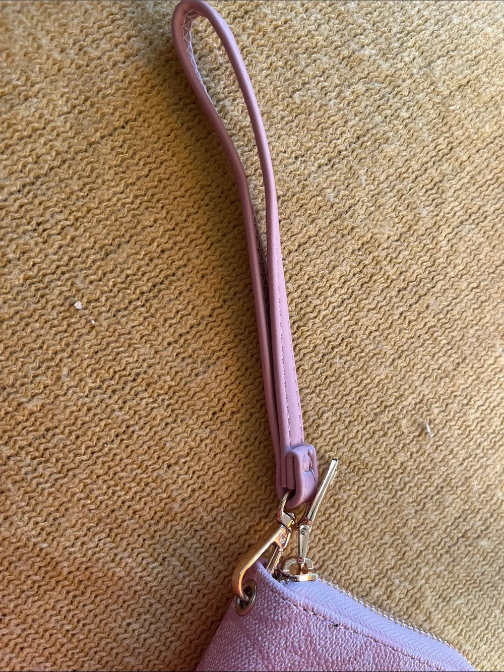 Women's Pink Wristlet Wallet